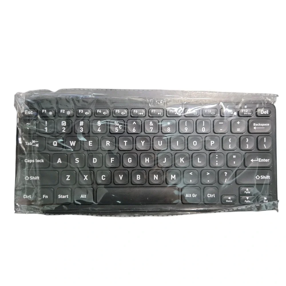 PERIBOARD-732B Wireless Backlit Mini Keyboard - X Type Scissor Keys Black